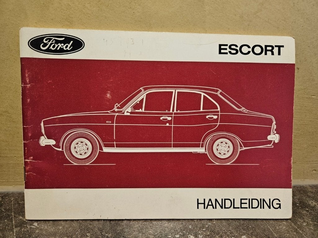 Handleiding Ford Escort, Ophalen of Verzenden