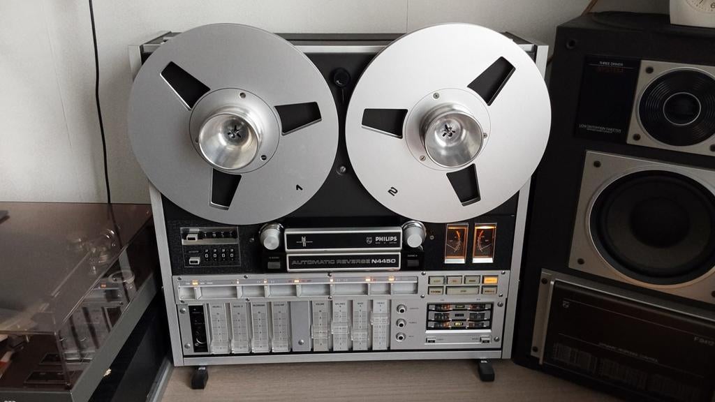 Philips Bandrecorder N4450auto Reverse incl.afstandbediening, Audio, Tv en Foto, Bandrecorders, Ophalen, Bandrecorder