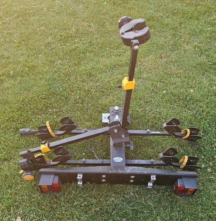 Spinder Hawk Fietsendrager voor 2 fietsen, kantelbaar, Gebruikt, Overige typen, Hawk Spindler, Ophalen of Verzenden