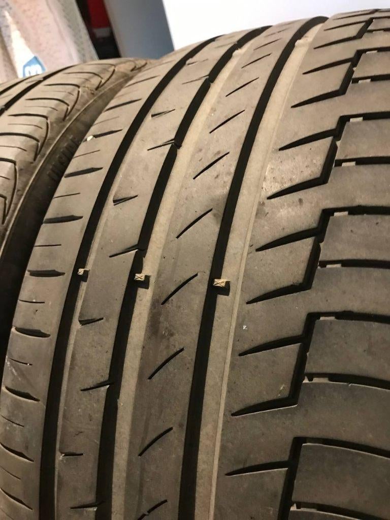 2 stuks Contunental PremiumContact 6 215 40 R17, 17 inch, Ophalen of Verzenden, Band(en), Personenwagen