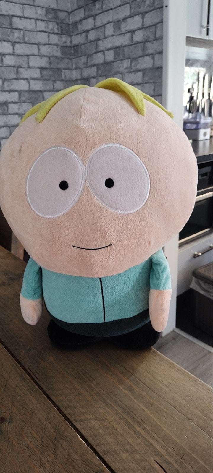Grote South Park Butters knuffel - 42 cm, Ophalen, Gebruikt, Overige merken, Overige karakters