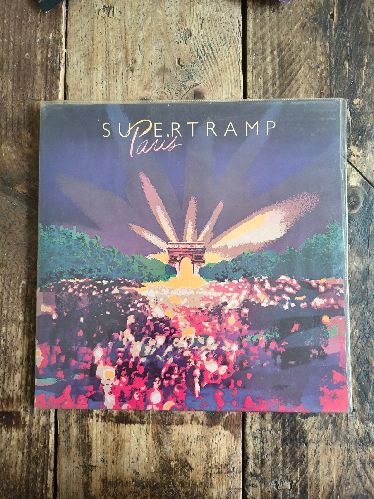 Supertramp Paris Dubbel LP. Amper gedraaid, LP, Pop, Ophalen of Verzenden, 12 inch