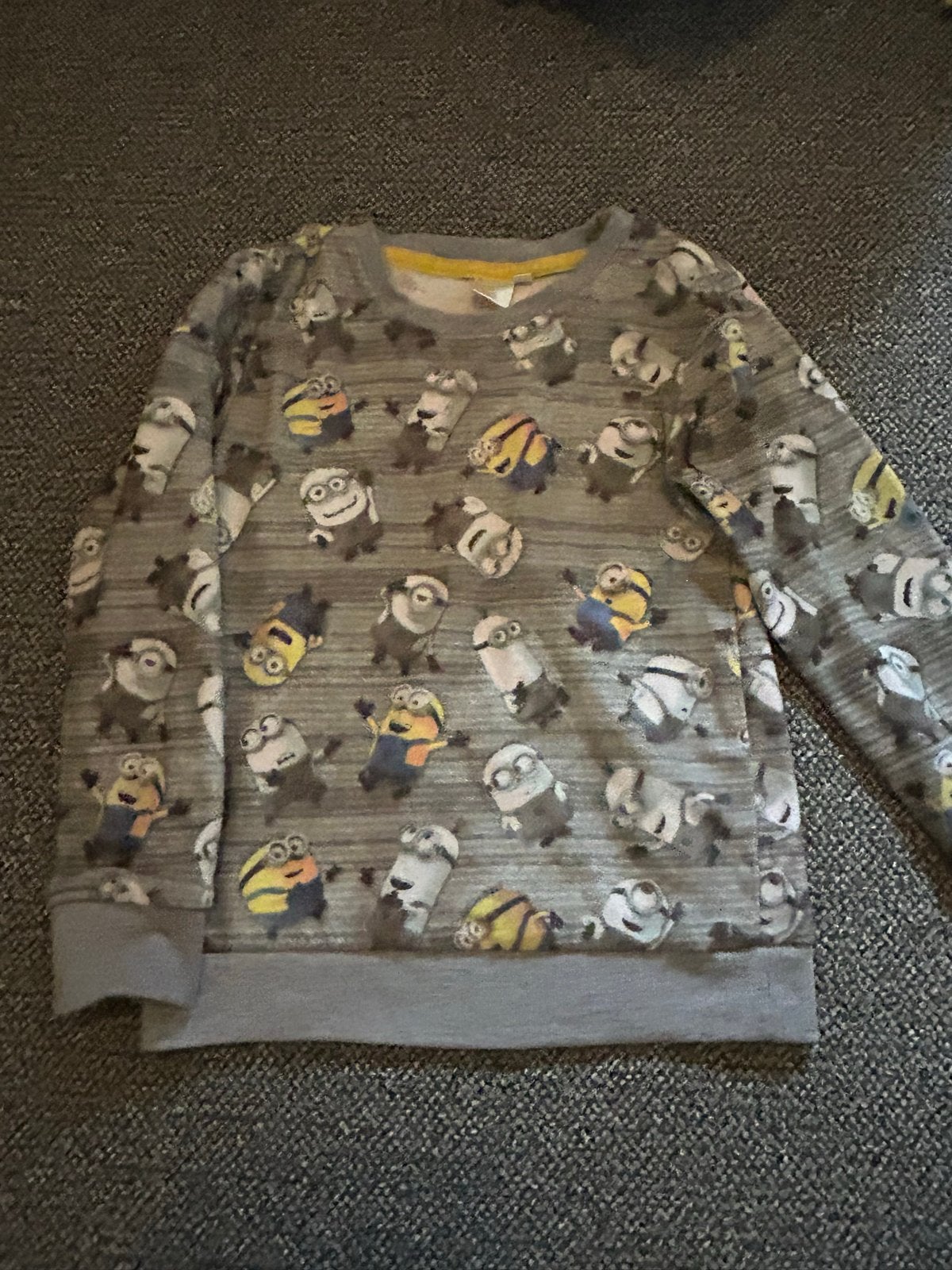 Leuke Minions Disney trui maat 122/128, Ophalen of Verzenden, Gebruikt, Jongen of Meisje, Trui of Vest