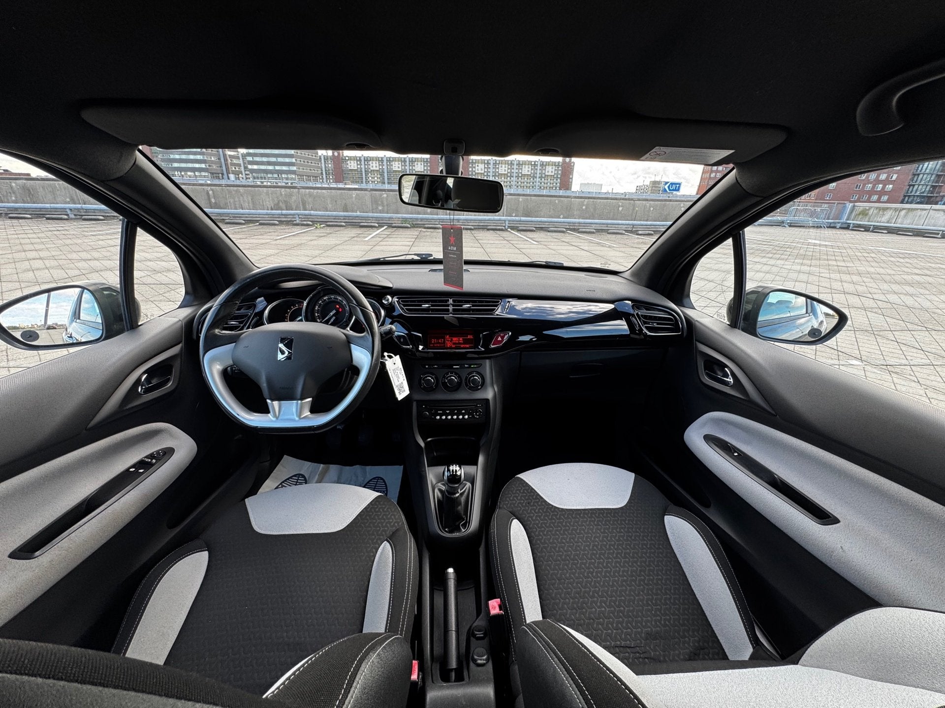 Citroen DS3 1.4 Chic AIRCO CRUISE ELEKTRISCHE RAMEN NAP APK, Voorwielaandrijving, Stof, Zwart, 4 cilinders