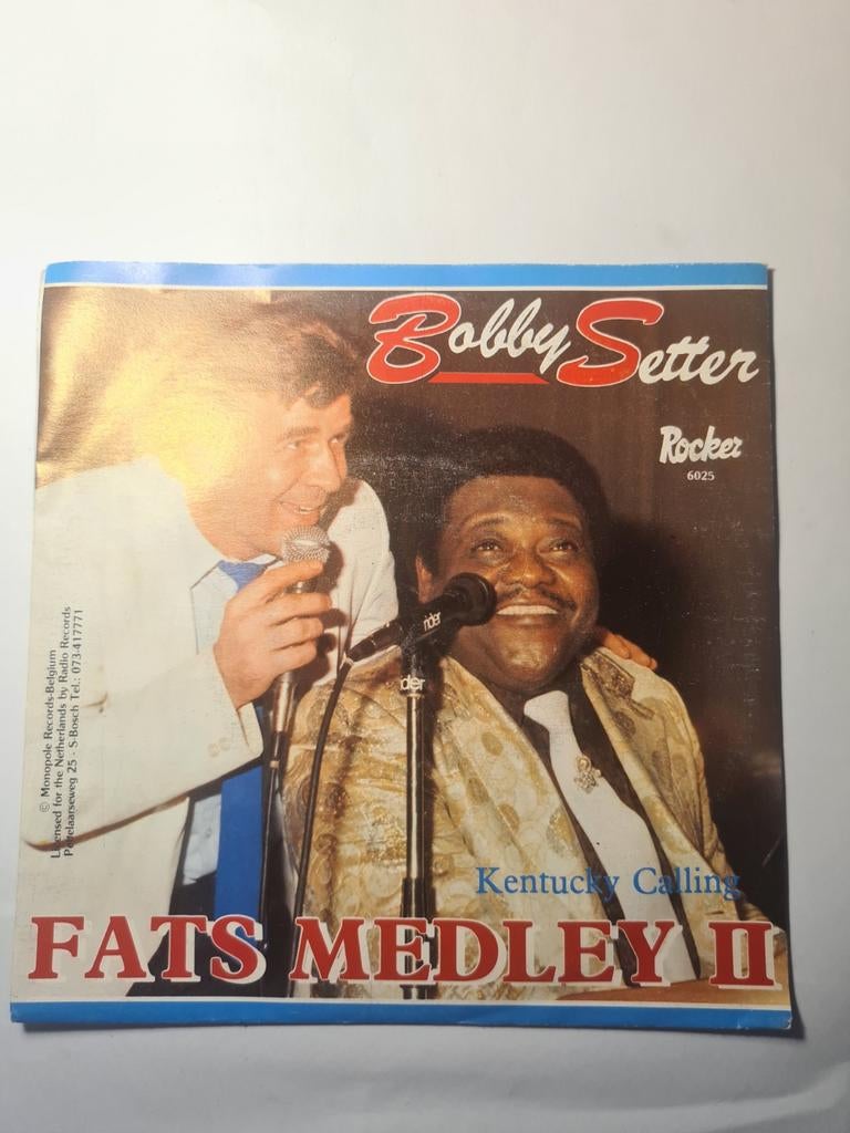 Bobby Setter - Fats medley II, 7 inch, Single, Ophalen of Verzenden, Zo goed als nieuw
