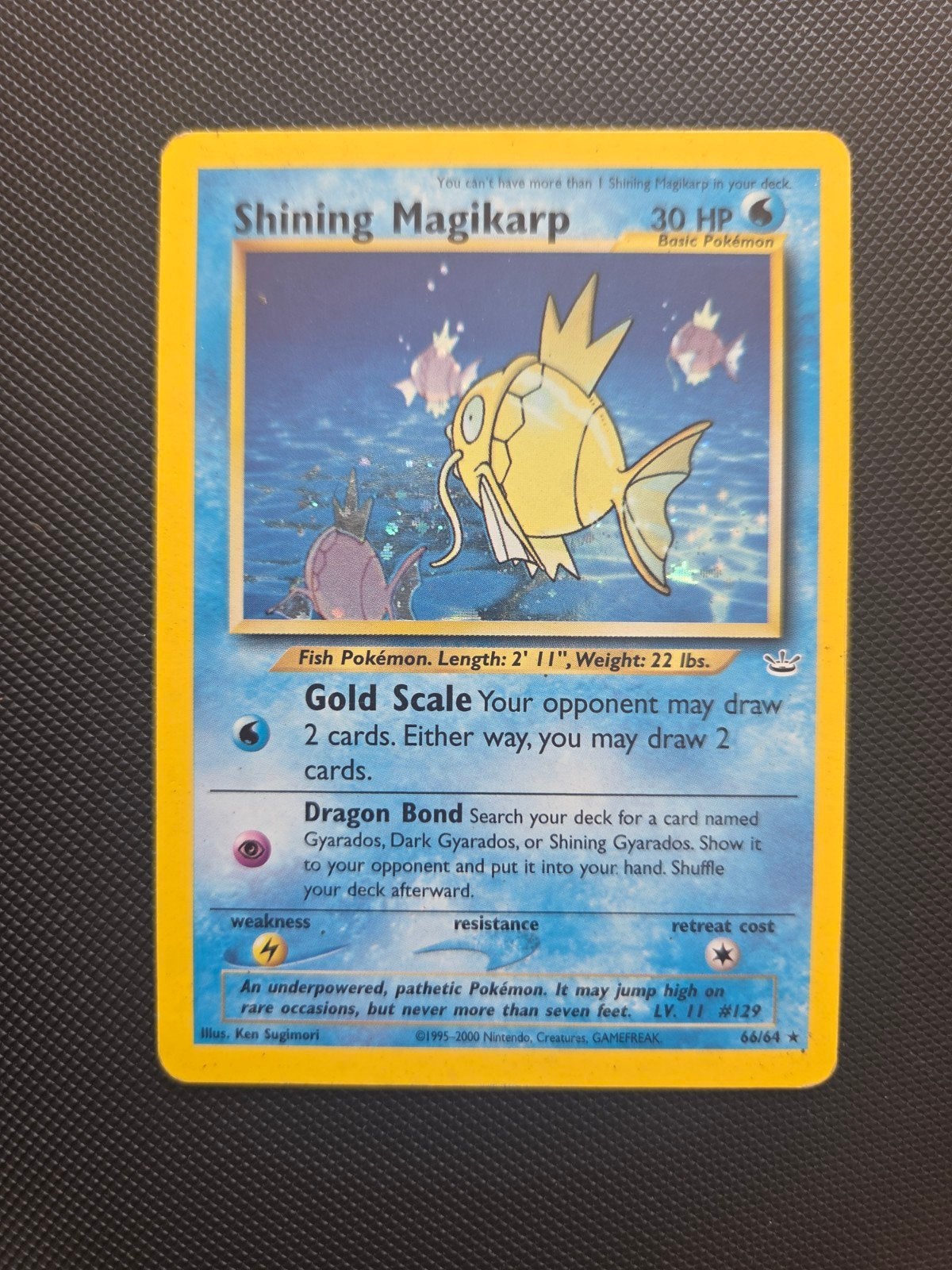 shining magikarp, Ophalen of Verzenden, Zo goed als nieuw