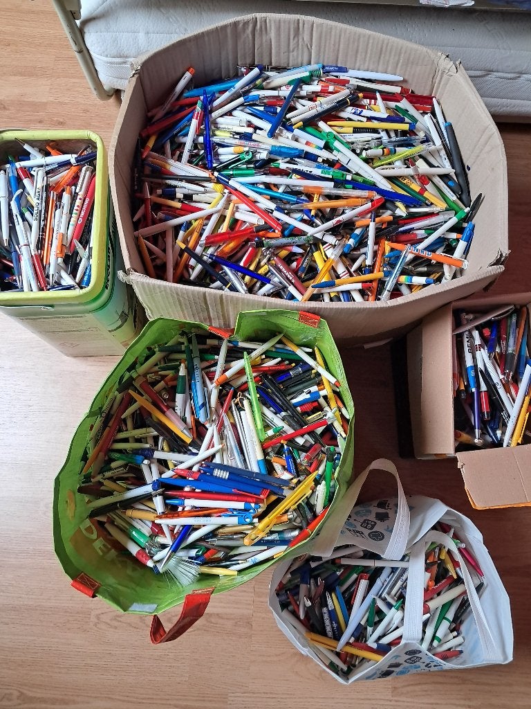 Reclamepennen, Verzamelen, Overige merken, Gebruikt, Balpen, Ophalen of Verzenden