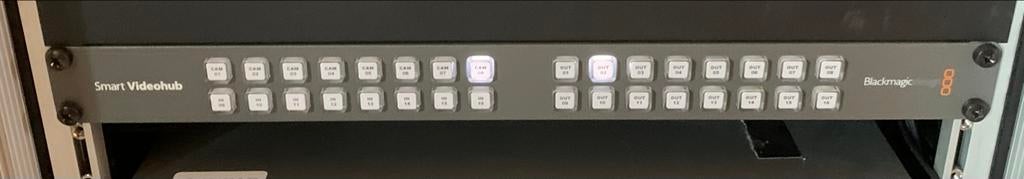 Blackmagic Smart Videohub 16x16 AF / HD, Ophalen of Verzenden, Gebruikt, Video