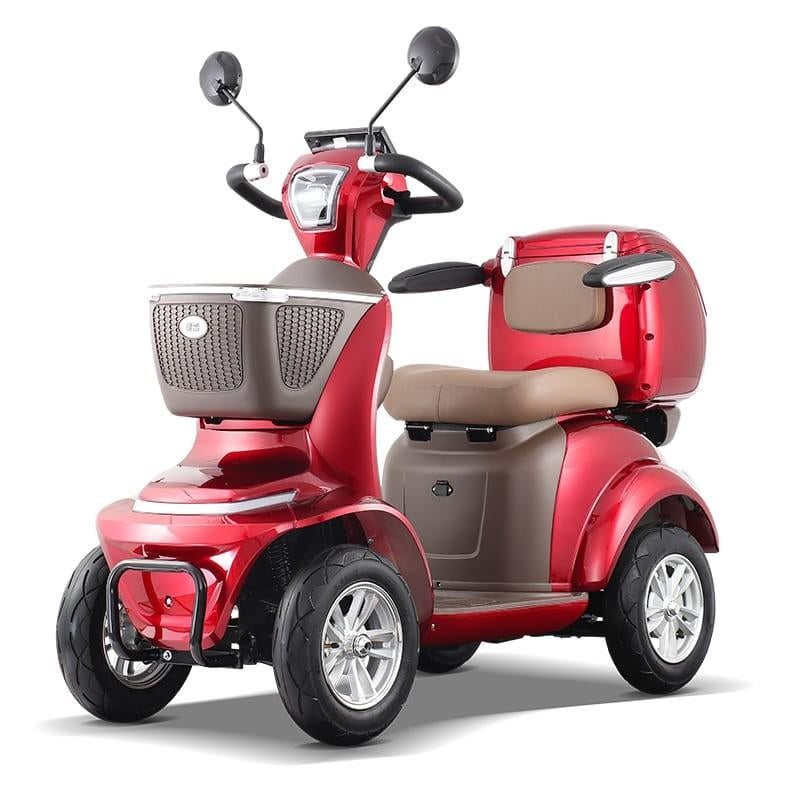 4 wiel Scootmobiel als nieuw! ,500km op teller, 20km p/u, Ophalen of Verzenden, 46 km of meer, 16 km/u of meer