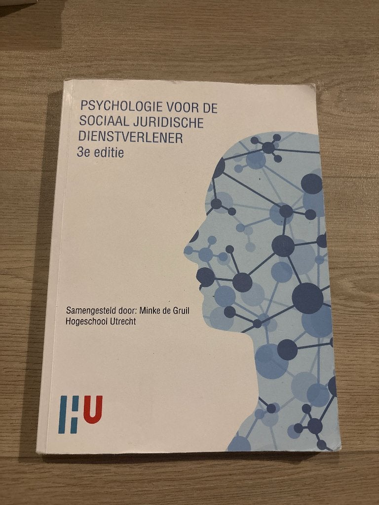 Psychologie voor de sociaal juridische dienstverlener, Ophalen of Verzenden, Alpha, Zo goed als nieuw, HBO
