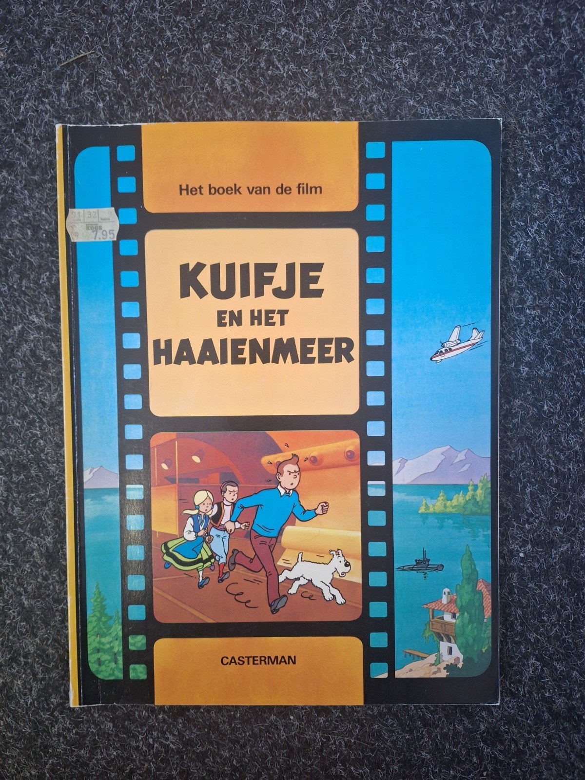Kuifje en het Haaienmeer - Het boek van de film, Eén stripboek, Ophalen of Verzenden, Zo goed als nieuw, Hergé