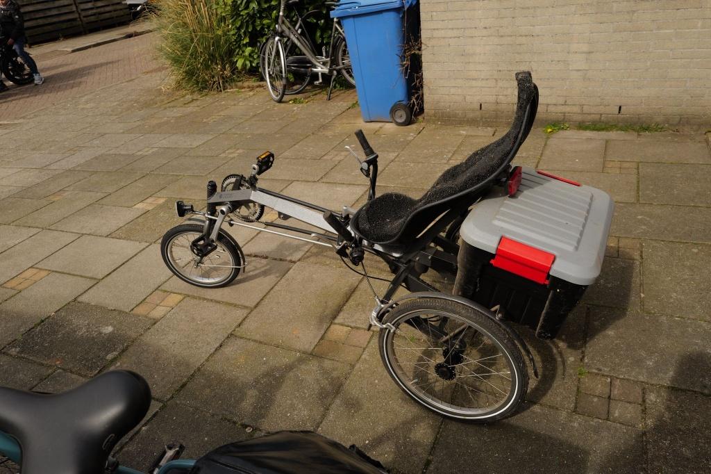 Driewieler volwassenen, Fietsen en Brommers, Fietsen | Driewielfietsen, Ophalen, Zo goed als nieuw, Overige merken