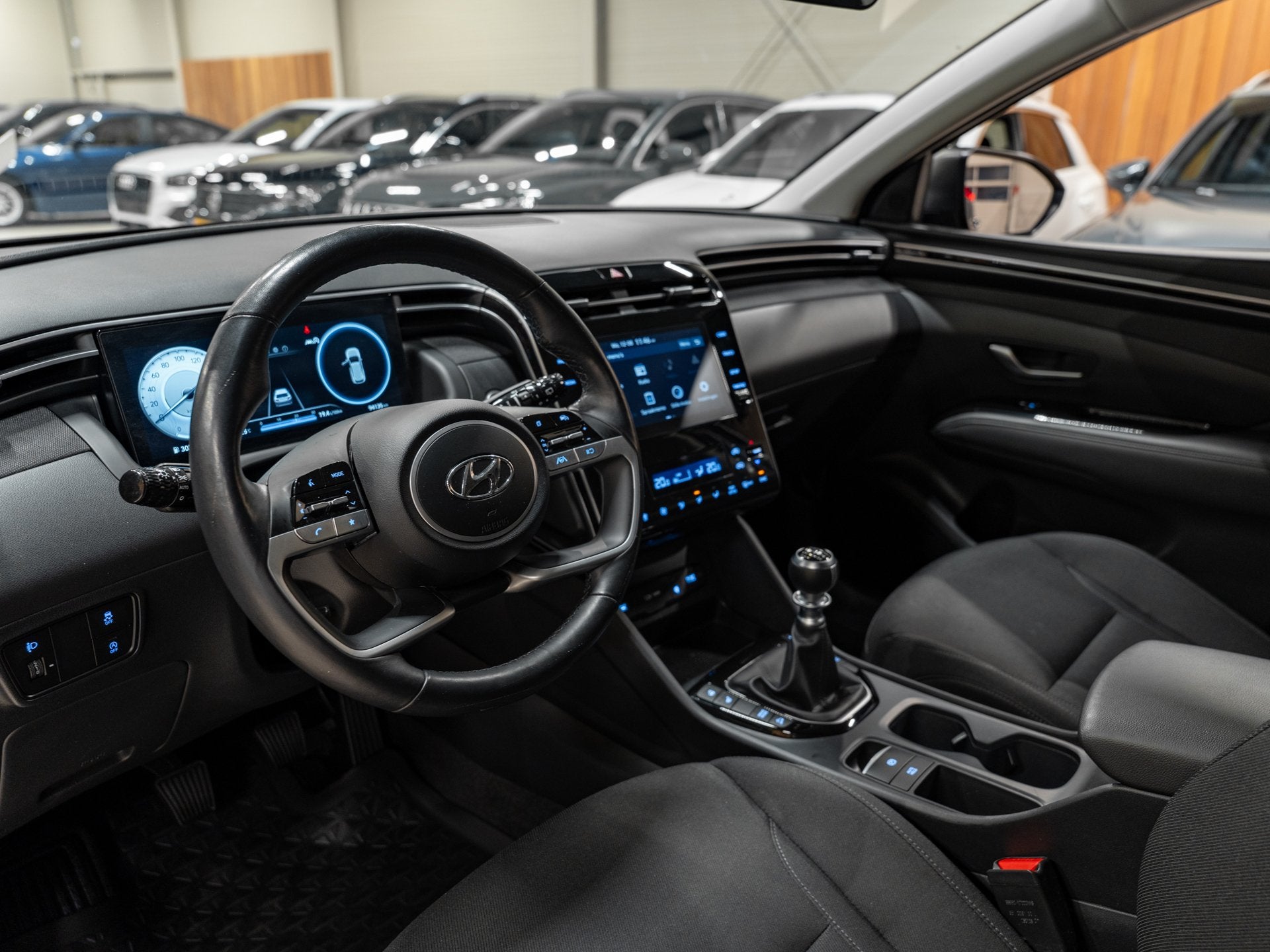 Hyundai Tucson 1.6 T-GDI MHEV Comfort Smart, Apple Carplay,, Voorwielaandrijving, Dealer onderhouden, Gebruikt, Zwart