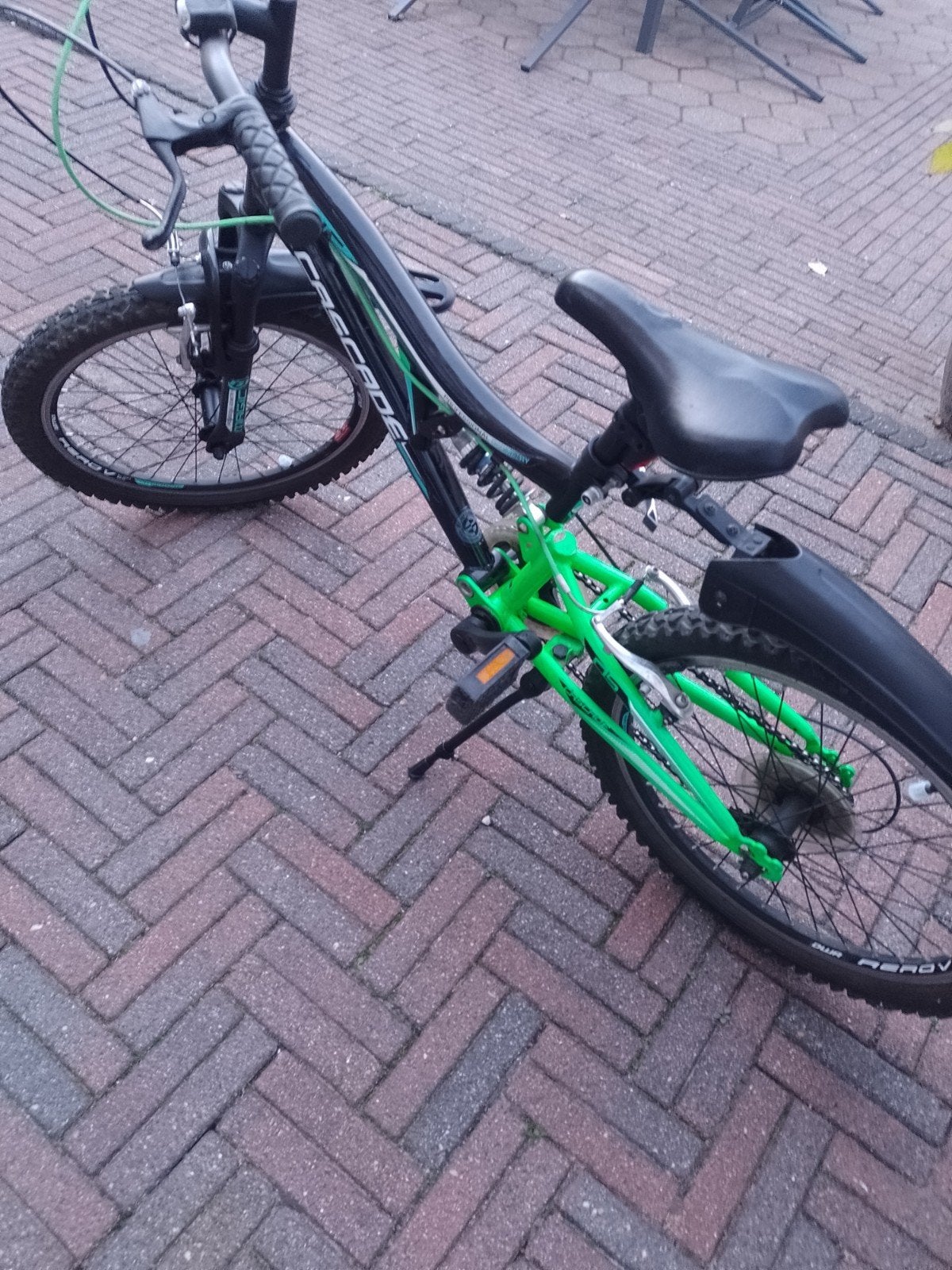 leuke Cross fiets 16inch met versnellingen., Ophalen, Gebruikt, Staal, 16 tot 20 inch