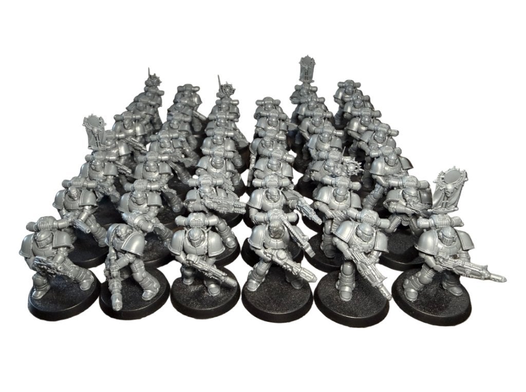 Warhammer Horus Heresy MKII Tactical Squad x 2, ., Warhammer, Ophalen of Verzenden, Zo goed als nieuw