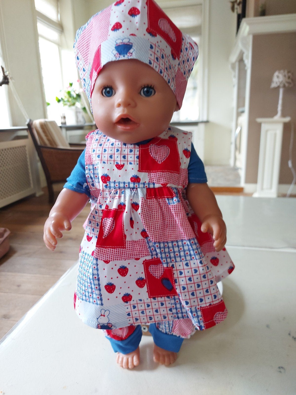 Mooie 4 delig set baby born, Ophalen of Verzenden, Nieuw, Babypop