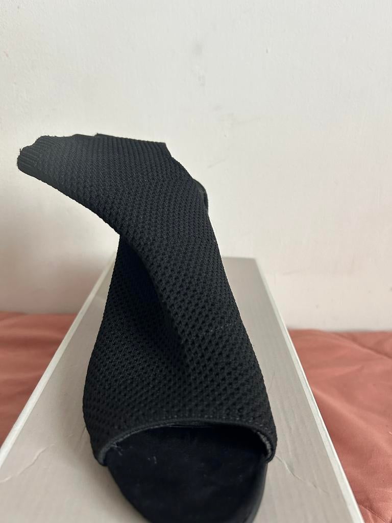 Ross enkellaarsjes met open neus, Ophalen of Verzenden, Nieuw, Zwart, Schoenen met hoge hakken