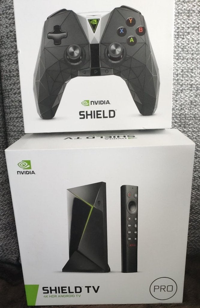 Nvidia Pro Shield TV + controller v2, Audio, Tv en Foto, Mediaspelers, Verzenden, Zo goed als nieuw