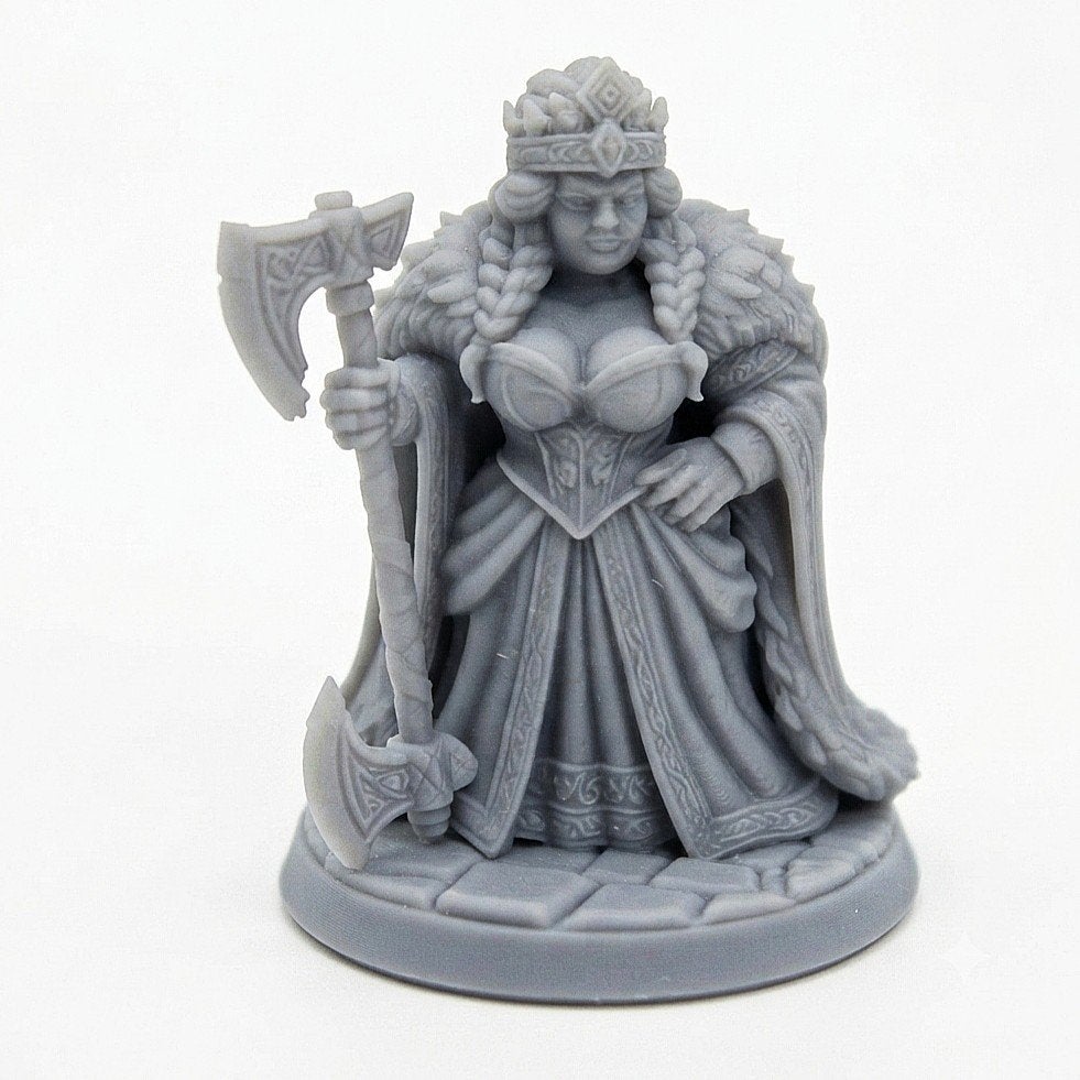 Dwarf Queen Miniature D&D HQ dungeon's and dragons, Ophalen of Verzenden, Nieuw, Overige soorten