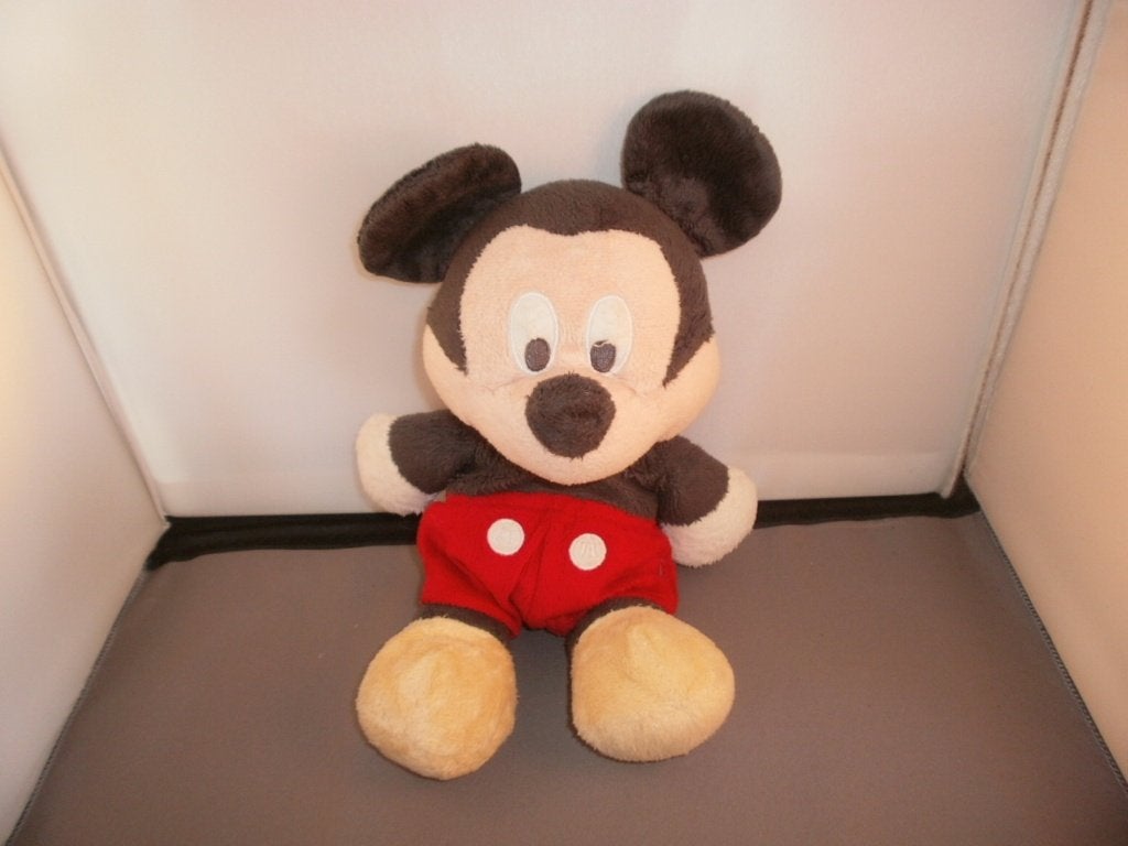 Disney nicotoy Mickey mouse 31 cm korrels in 4 poten rode, Muis, Disney, Disney, Wasbaar