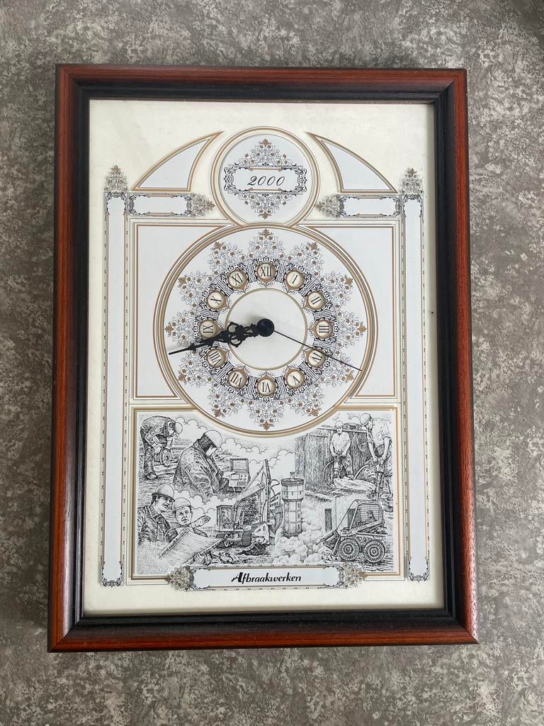 Unieke Afbraakwerken Klok 2000 - Kunstzinnig & Decoratief, Ophalen of Verzenden