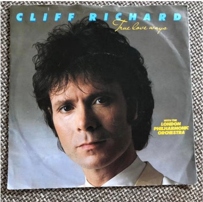 Vinyl Singeltje Cliff Richard With the London Philharmonic, Ophalen of Verzenden, Zo goed als nieuw, Pop