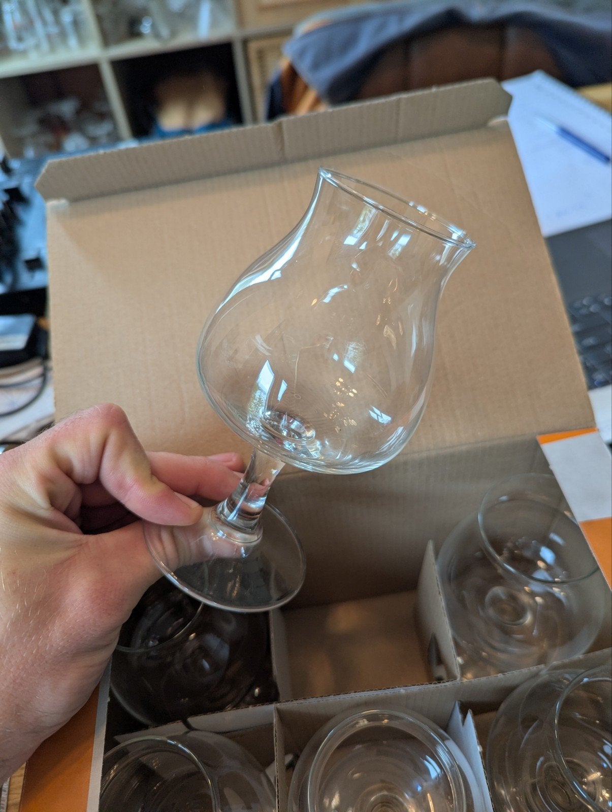 30 Royal Leerdam Specials Bierglazen - AndEr 1.0 Proefglas, Ophalen of Verzenden
