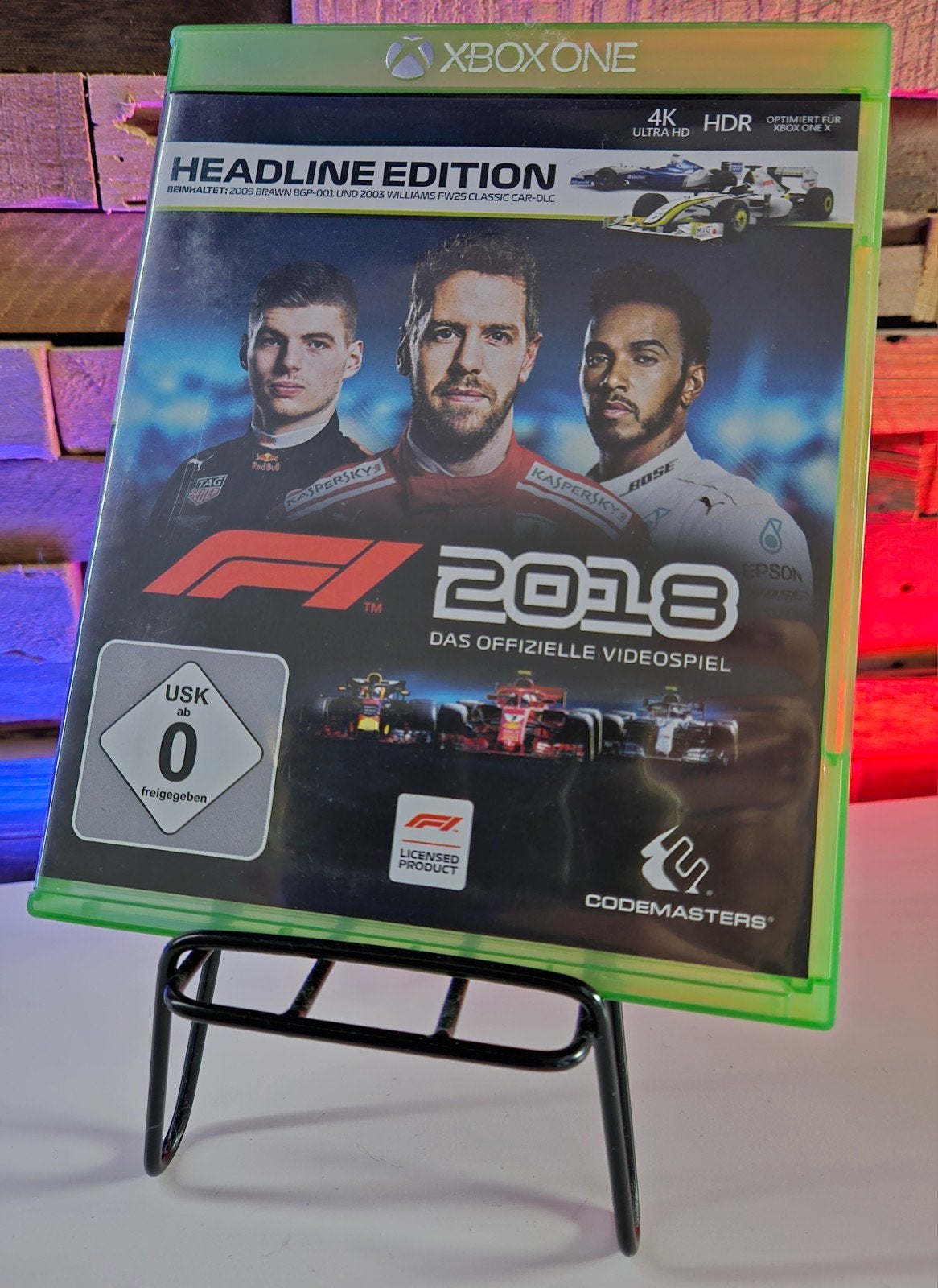 F1 2018 - Xbox One, 1 speler, Racen en Vliegen, Ophalen of Verzenden, Zo goed als nieuw