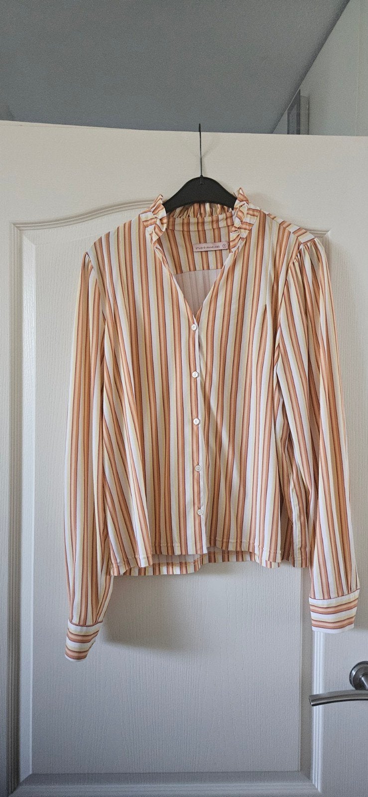 Studio Anneloes gestreepte blouse maat M, Maat 38/40 (M), Studio Anneloes, Zo goed als nieuw, Meerkleurig