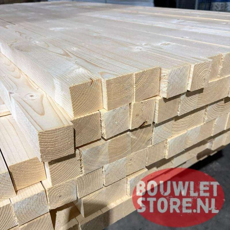 Vuren balken | vurenhouten balk | 47 x 50 mm | geëgaliseerd, Doe-het-zelf en Verbouw, 25 tot 50 mm, Nieuw, Ophalen of Verzenden