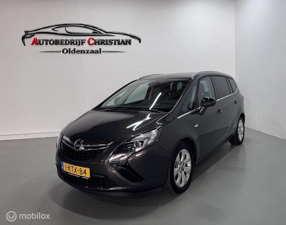 Opel Zafira Tourer 1.4 Berlin | Fietsendrager | CLIMA | NAVI, Auto's, Euro 5, Gebruikt, 4 cilinders, Origineel Nederlands