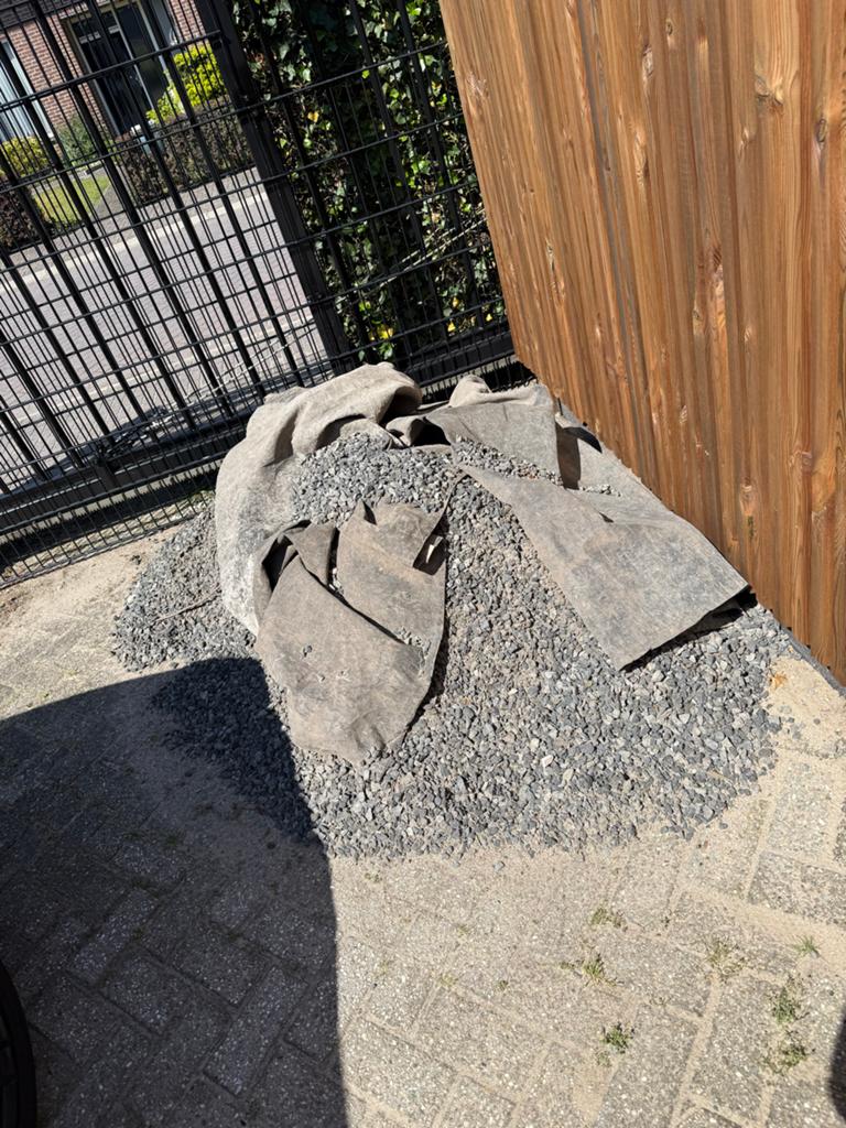 Gratis sier grid en worteldoek, Tuin en Terras, Zand, Ophalen, Gebruikt, Overige typen