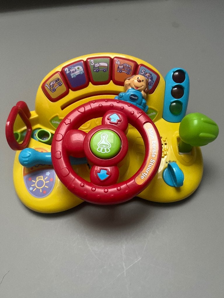 VTech mijn eerste stuur speelgoed, Ophalen, Zo goed als nieuw
