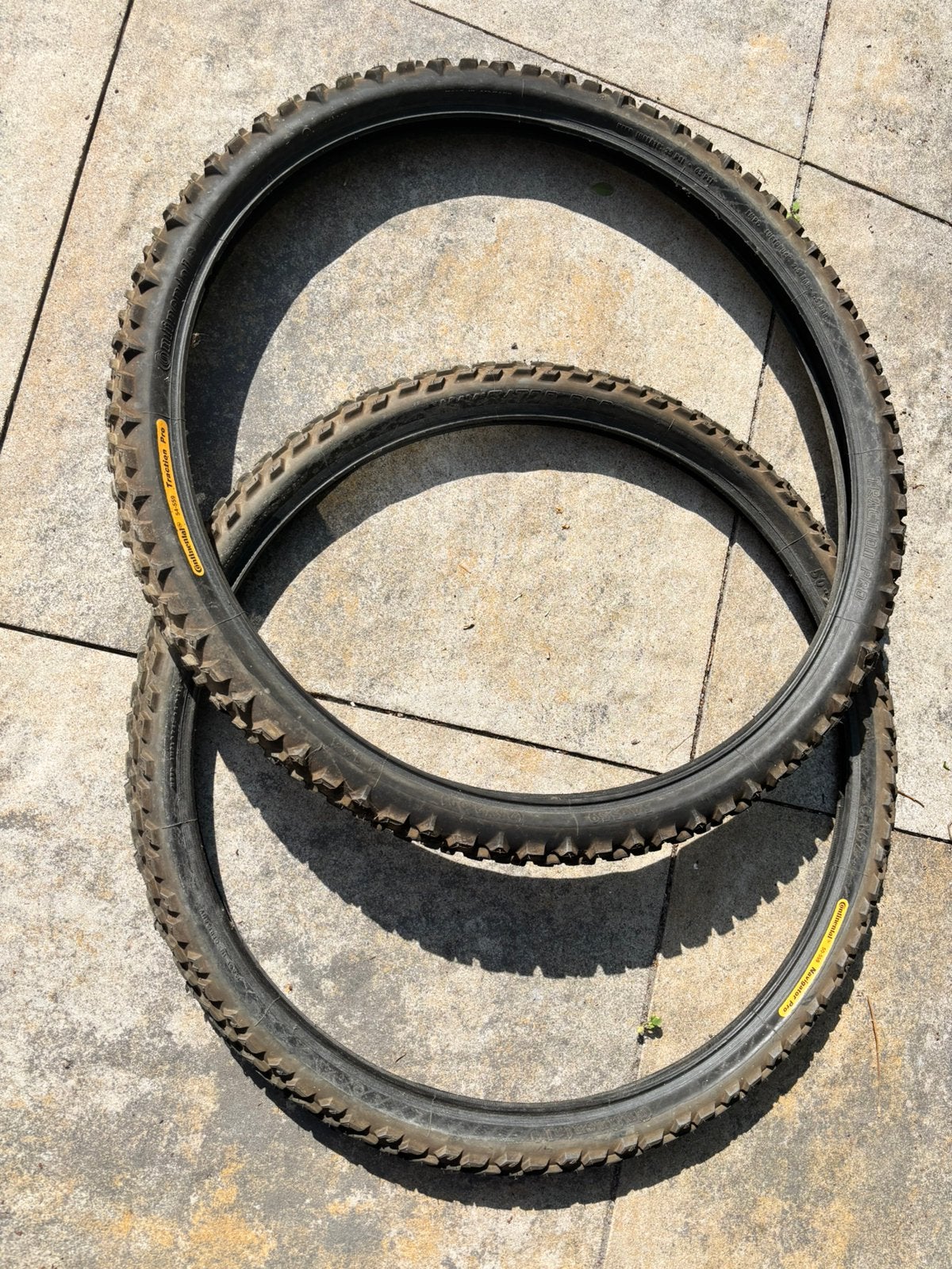 2 Continental 50-559 navigator pro traction banden, Fietsen en Brommers, Fietsonderdelen, Ophalen of Verzenden, Zo goed als nieuw
