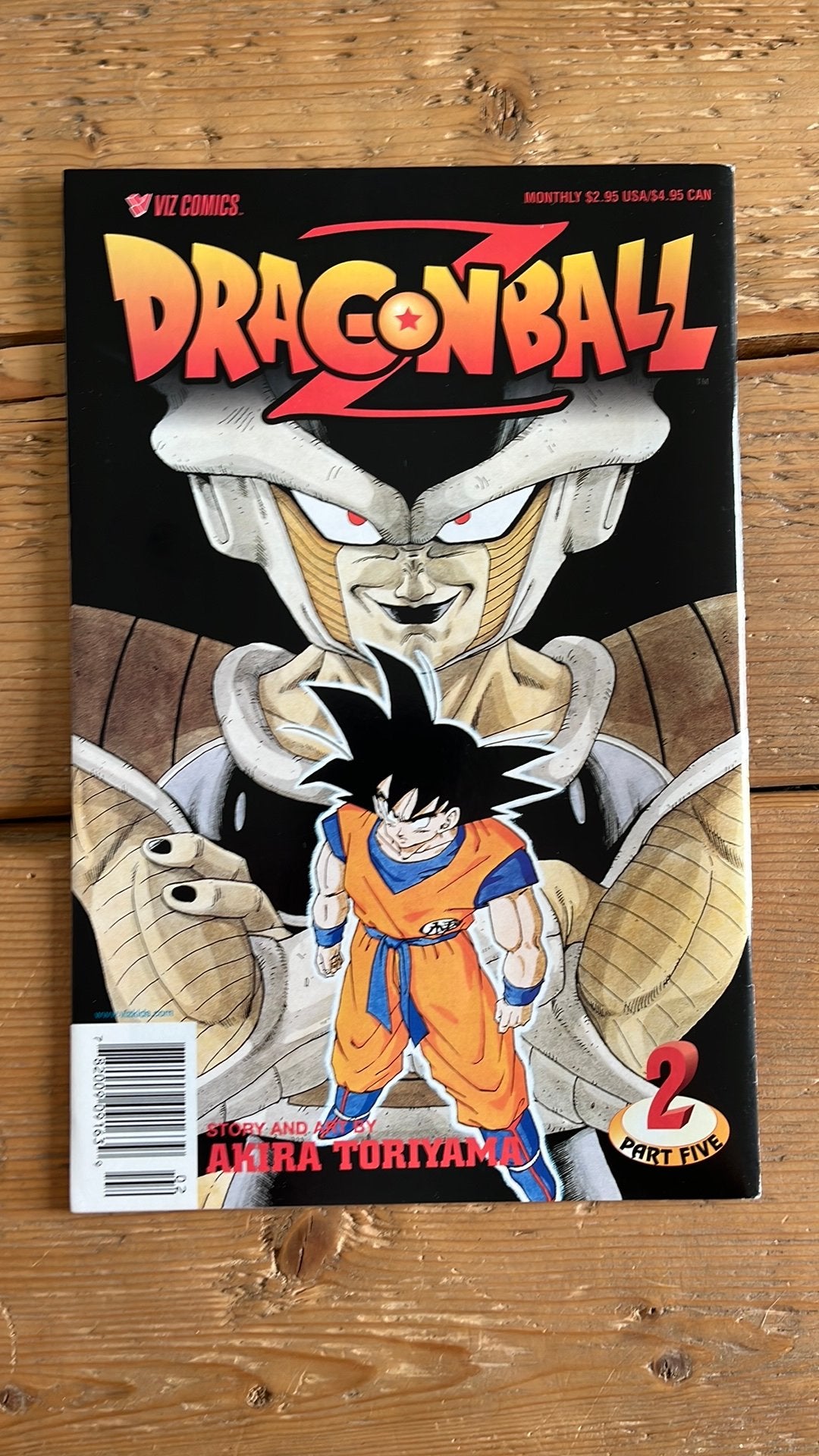 Dragon Ball Z part 5 #2 Viz Comics Manga Akira Toriyama, Meerdere comics, Ophalen of Verzenden, Zo goed als nieuw, Amerika