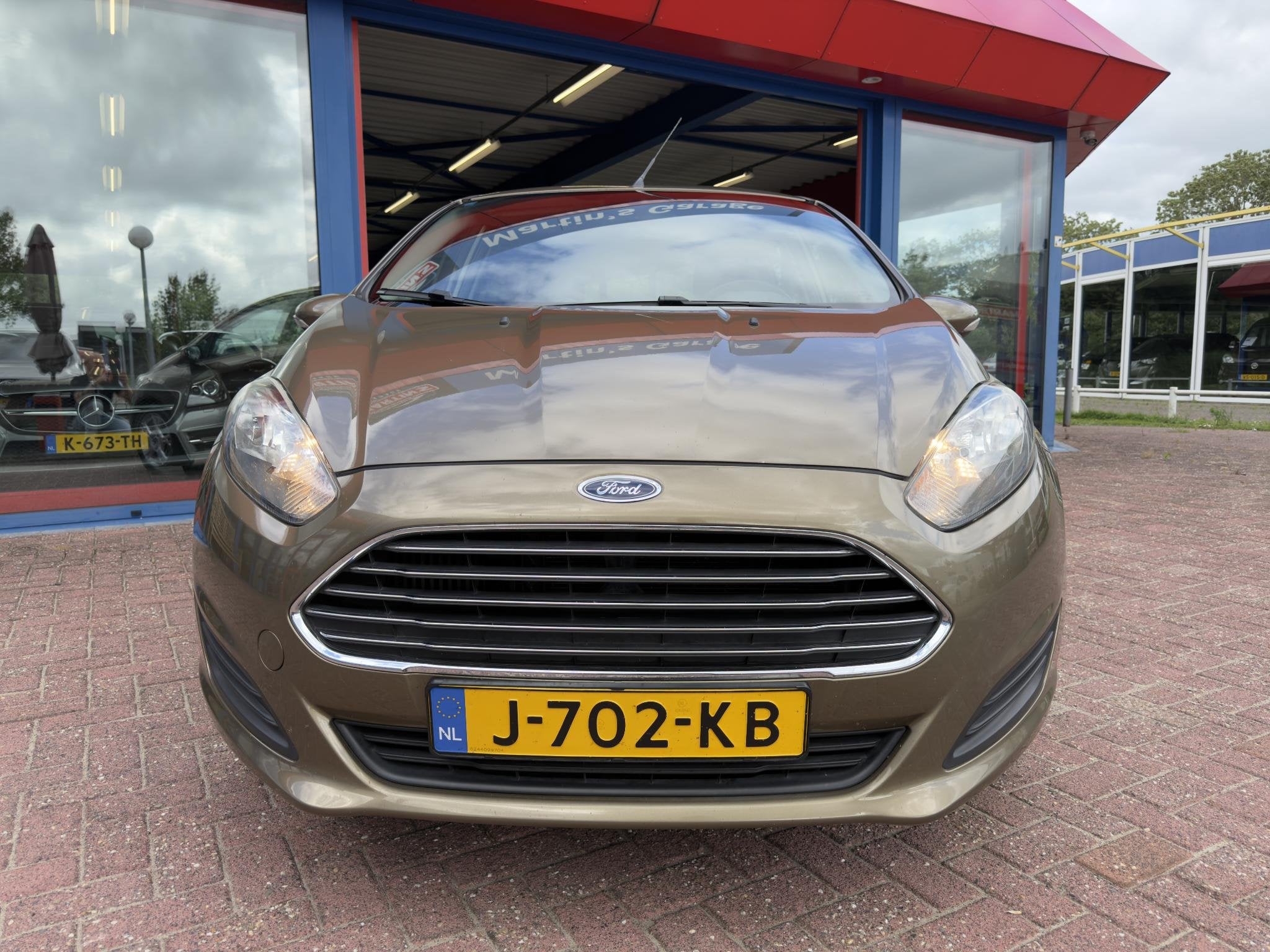 Ford Fiesta 1.0 EcoBoost Titanium, Auto's, Voorwielaandrijving, Euro 6, Bruin, Handgeschakeld