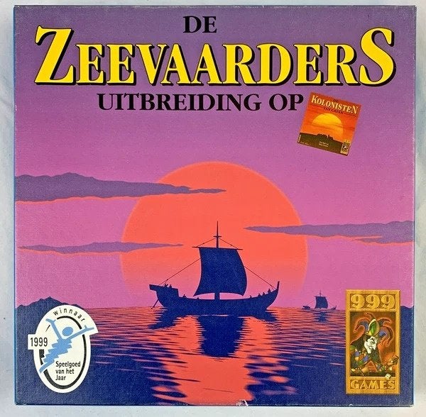 Zeevaarders Uitbreiding Kolonisten van Catan 999 Games hout, Coolsingel 104, 3011 AG Rotterdam, Netherlands, Verzenden, Zo goed als nieuw