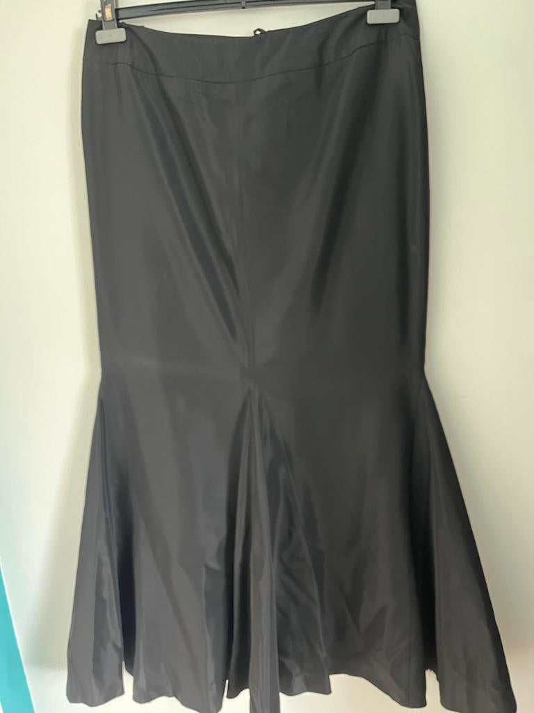 Galarok, lange rok, feestkleding, avondkleding, Kleding | Dames, Gelegenheidskleding, Overige typen, Zwart, Maat 42/44 (L), Ophalen of Verzenden