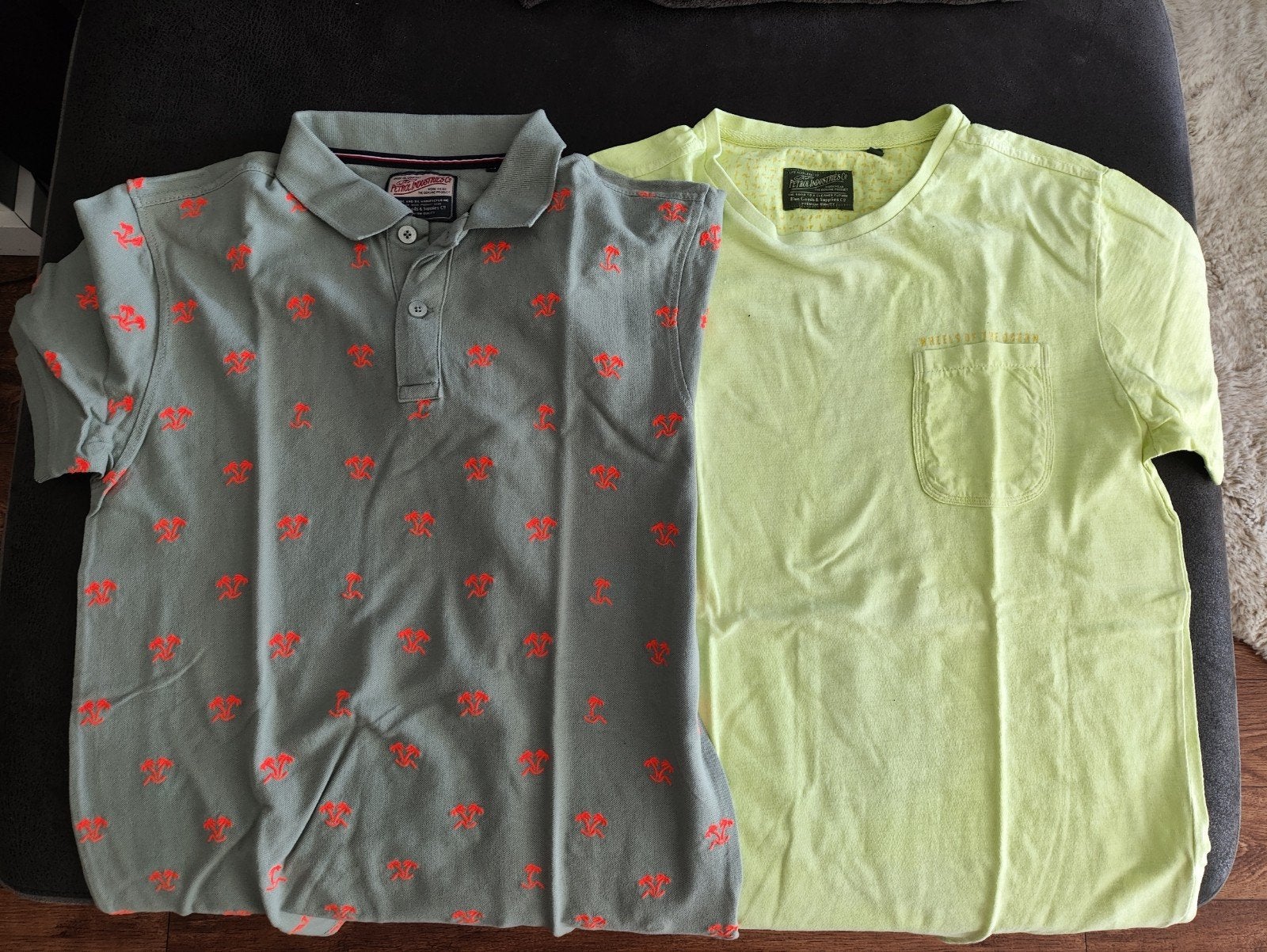 Petrol t-shirts maat M, Ophalen of Verzenden, Zo goed als nieuw, Maat 46 (S) of kleiner, Blauw