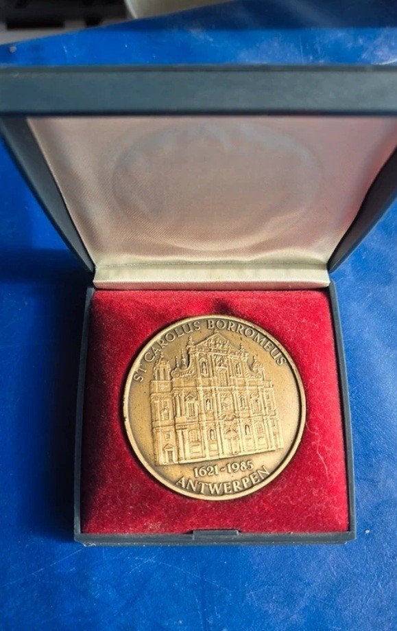 Medaille uitgifte, Postzegels en Munten, Ophalen of Verzenden, Brons, Buitenland