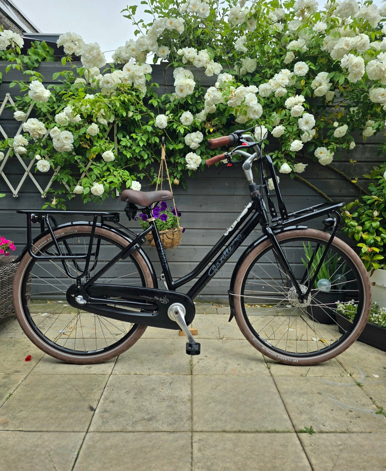 GAZELLE  MISS  GRACE   z.g.a.n, Fietsen en Brommers, Fietsen | Dames | Damesfietsen, Ophalen, 47 tot 50 cm, Versnellingen, Zo goed als nieuw