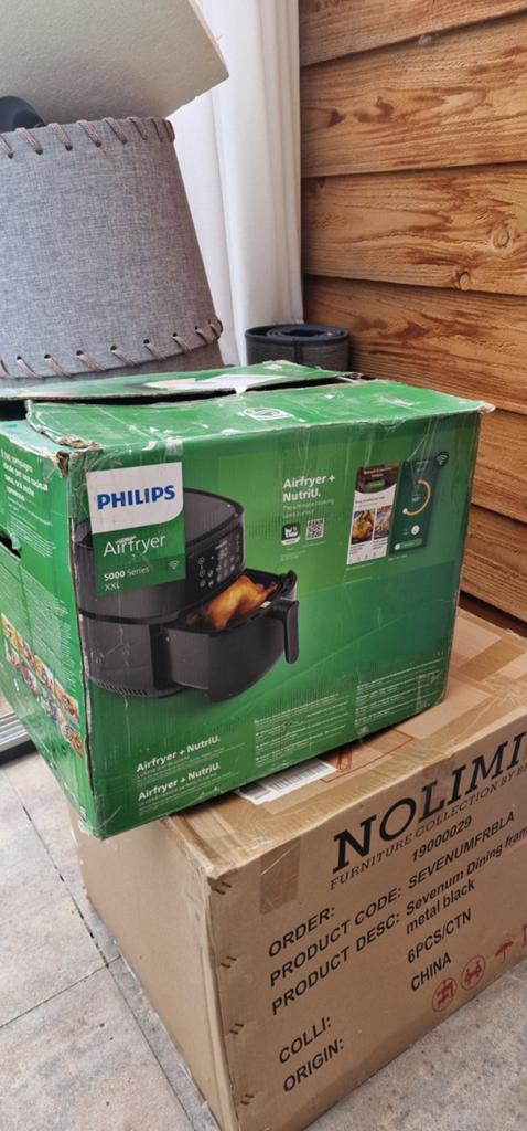 Nieuwe Philips Airfryer XXL (mand ontbreekt), Ophalen of Verzenden, Nieuw, Airfryer XXL, 1500 gram of meer