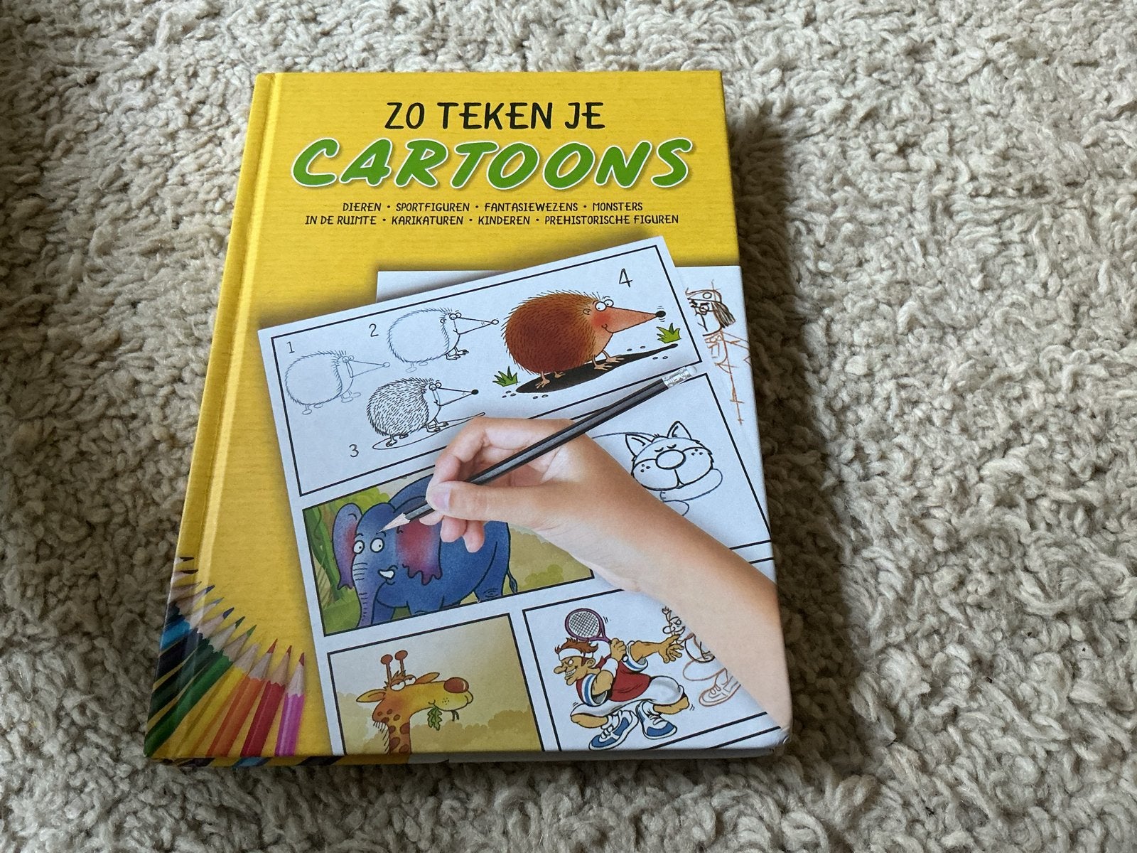 Zo Teken Je Cartoons -  opbrengst giro 555 nieuw, Ophalen of Verzenden, Boek of Gids