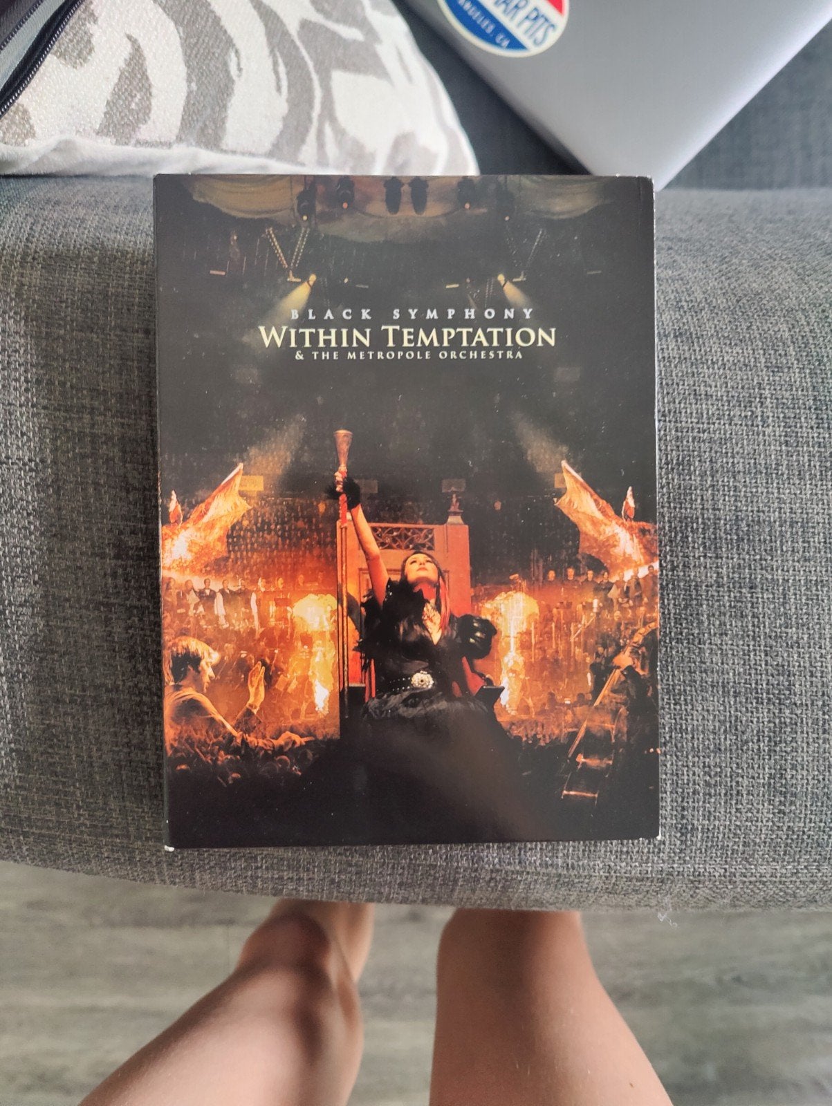 Within Temptation & Metropole Orchestra - Black Symphony, Nederlands, Ophalen of Verzenden, Concert, Gebruikt
