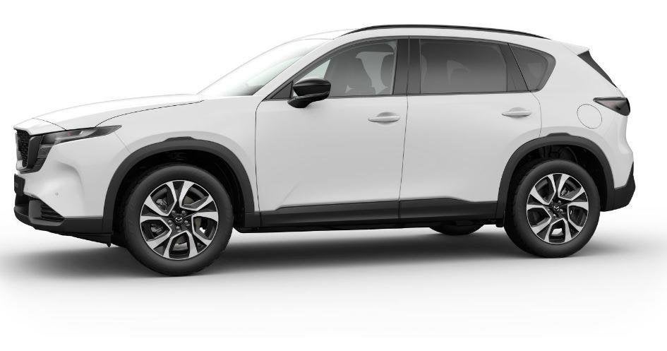Mazda CX-5 2.5 E-SKYACTIV G 141 M HYBRID Centre-Line | Model, Auto's, Mazda, 4 cilinders, Wit, 14 km/l, Bedrijf