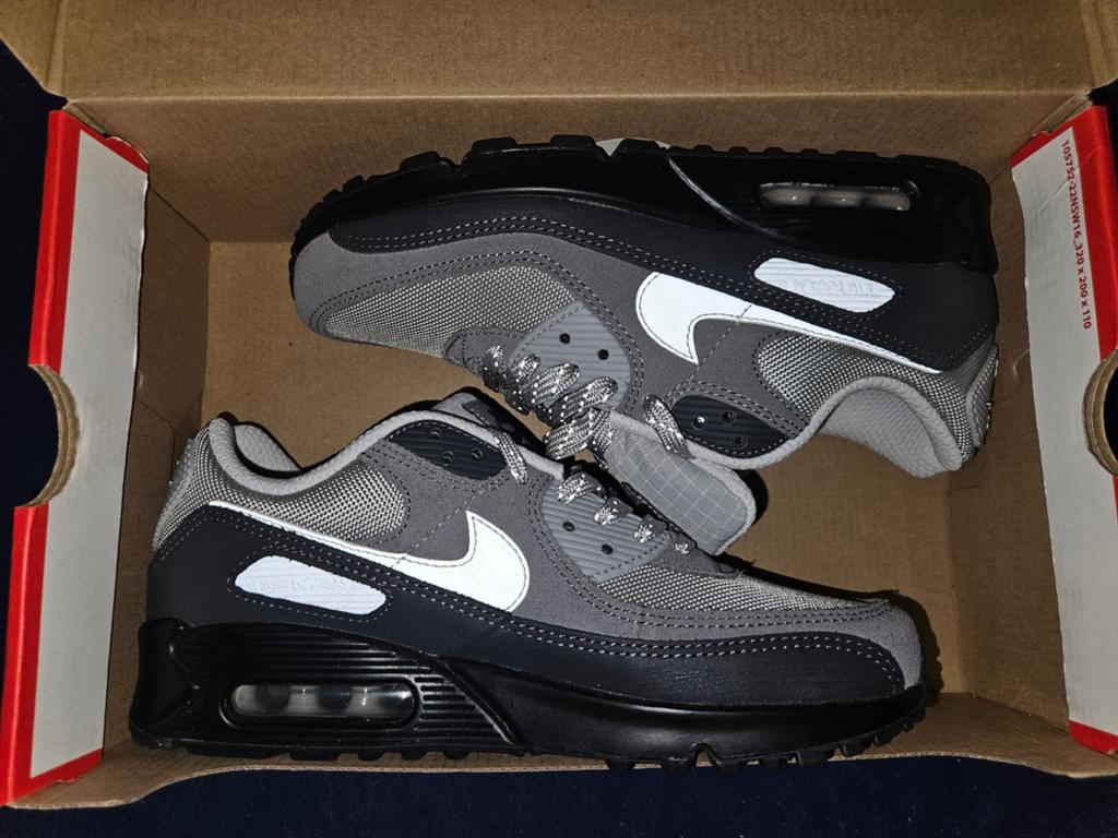 Nike Air Max 90 - Grijs/Zwart - Maat 40, Ophalen, Nike air max, Zwart, Nieuw
