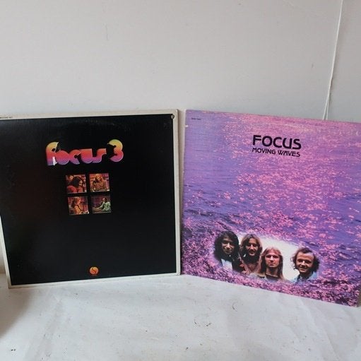 Focus 3 en Moving Waves 2 x vinyl LP plaat SET PRIJS, LP, Gebruikt, Ophalen of Verzenden, 12 inch