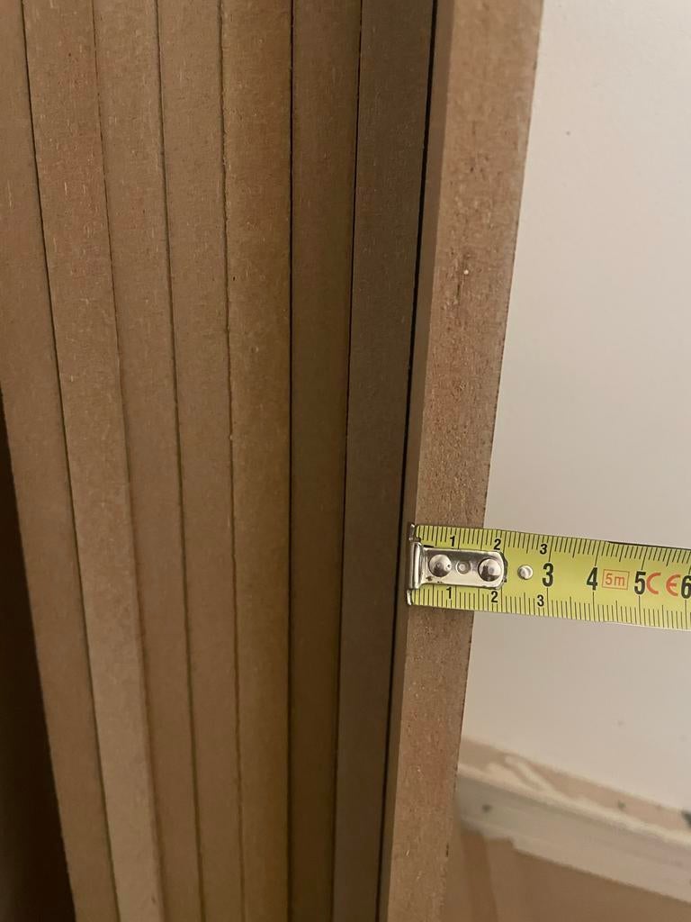 MDF plinten/lambrisering/planken - Diverse maten, Doe-het-zelf en Verbouw, Hout en Planken, Ophalen, Minder dan 25 mm, Nieuw, 200 tot 250 cm