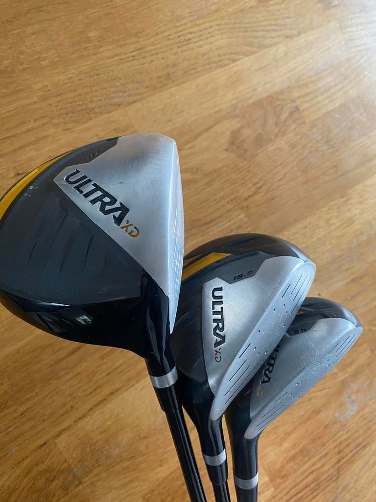 Wilson Ultra XD set Driver 3 Wood 5 Hybrid, Sport en Fitness, Golf, Gebruikt, Set, Overige merken, Ophalen of Verzenden