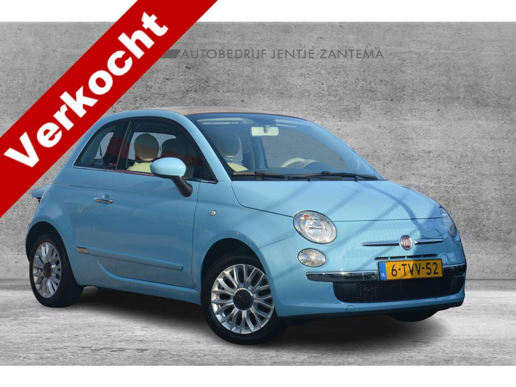 Fiat 500C 0.9 TwinAir Turbo Lounge | Airco | Elek. ramen | P, Stof, Gebruikt, Cabriolet, Origineel Nederlands